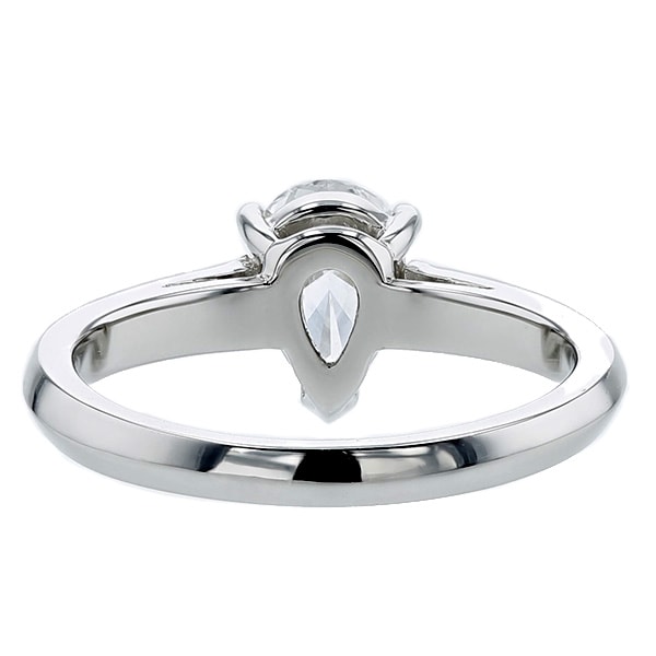 ダイヤモンド リング 0.91ct D IF ペアシェイプブリリアント