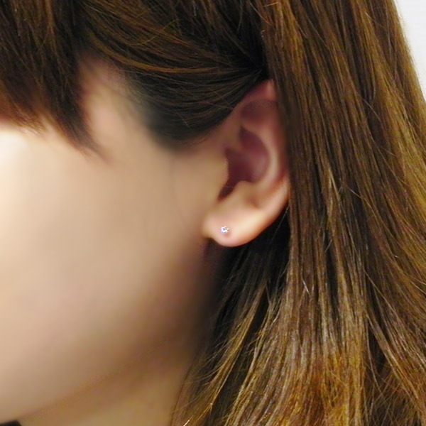 ダイヤモンド ピアス 0.2ct(Total) E～H VS1～SI2 GOOD プラチナ