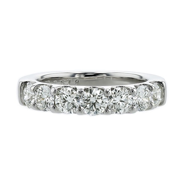 ダイヤモンド エタニティリング 1.5ct(Total) I～J IF～VVS2 3EX