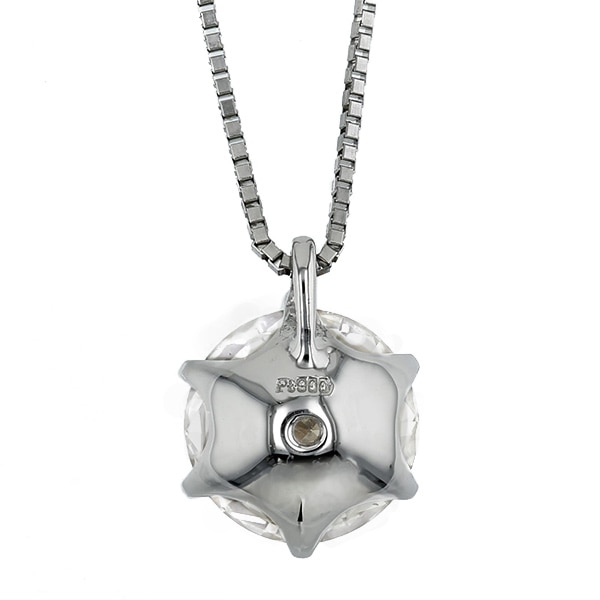 ダイヤモンド ネックレス 一粒 2.195ct F SI2 GOOD プラチナ 中央宝石研究所 ソーティング付 【R】