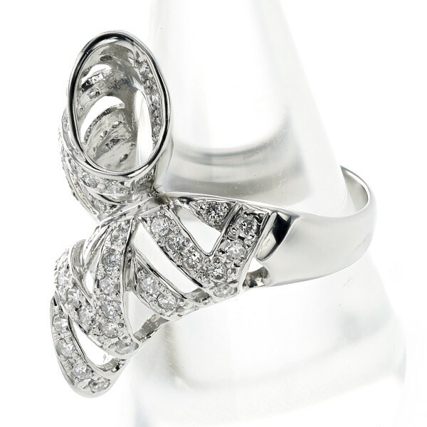 ダイヤモンド リング 1.01ct(Total) SIクラス-F～Hクラス プラチナ  