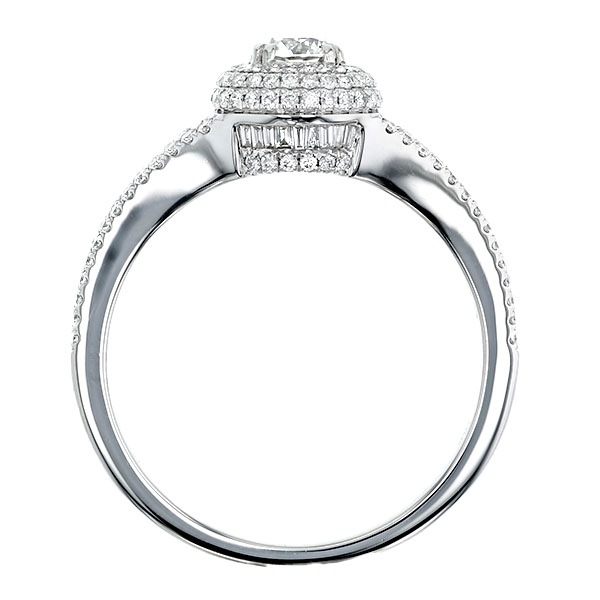 ダイヤモンド リング 0.5ct D IF 3EX プラチナ GIA 鑑定書付 【R