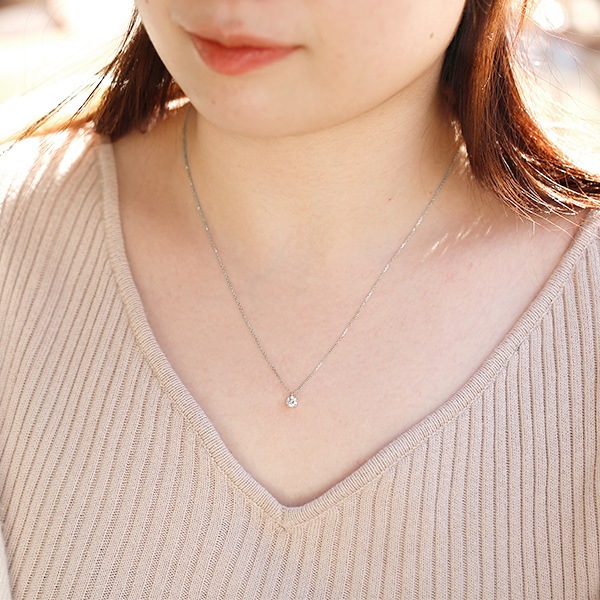 ダイヤモンド ネックレス ピアス 0.372ct Dカラー VS2クラス 3EXカット H&C 0.6ctup Dカラー VSクラス 3EXカット H&C CGL