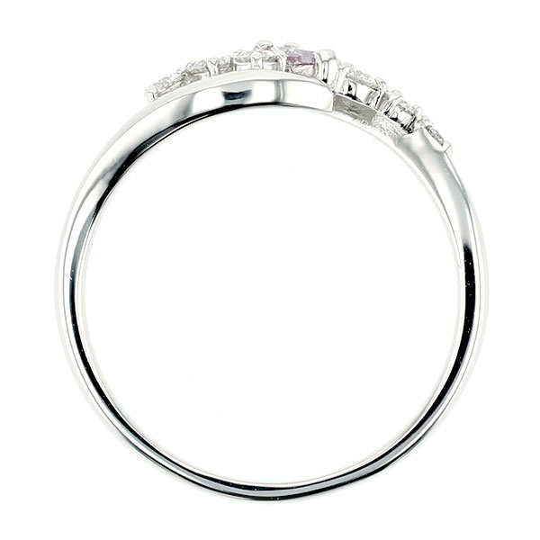 可憐なピンク FANCY PURPLIDH PUNK I1 0.071ct アクセサリー