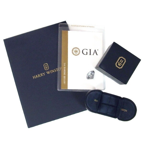 HARRY WINSTON ダイヤモンドリング GIA証明書付き HARRY WINSTON ダイヤモンドリング GIA鑑定書付き