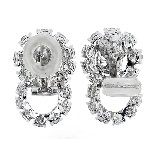ダイヤモンド ピアス 1.556ct(Total) H SI2 GOOD K18WG/K14WG