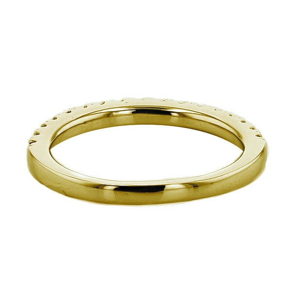 ダイヤモンド ハーフエタニティリング 0.3ct(Total) G~H VVS~VS EX~VERY GOODカットクラス 18金 エメットジュエリー 保証書付 【SSP】