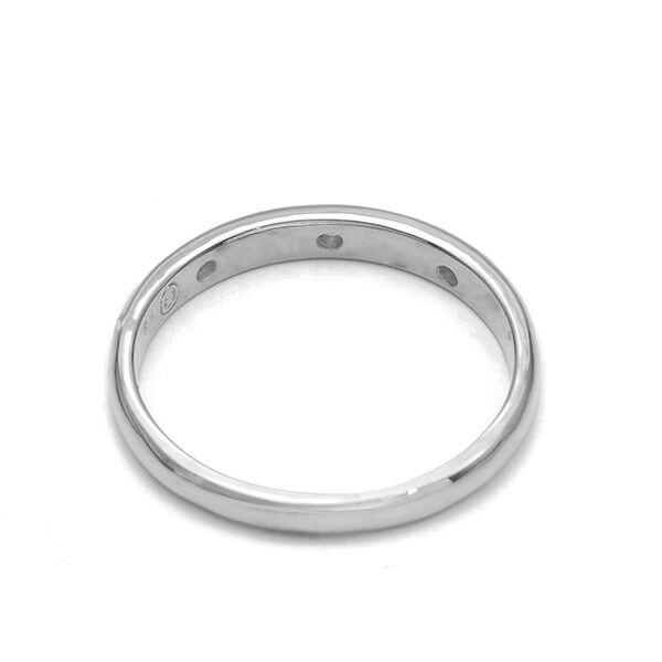 ダイヤモンド スリーストーン リング 0.1ct(Total) VS~SI-D~H-EXCELLENT~VERY GOODクラス プラチナ エメットジュエリー 保証書付 【R】