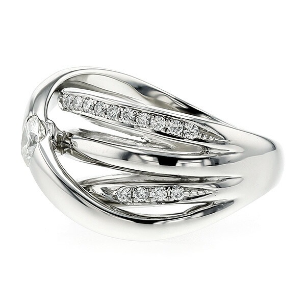ダイヤモンド リング 0.30ct SIクラス-Gクラス-GOODクラス プラチナ 