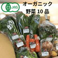 オーガニック野菜詰め合わせC（１０品目）（送料全国500円）