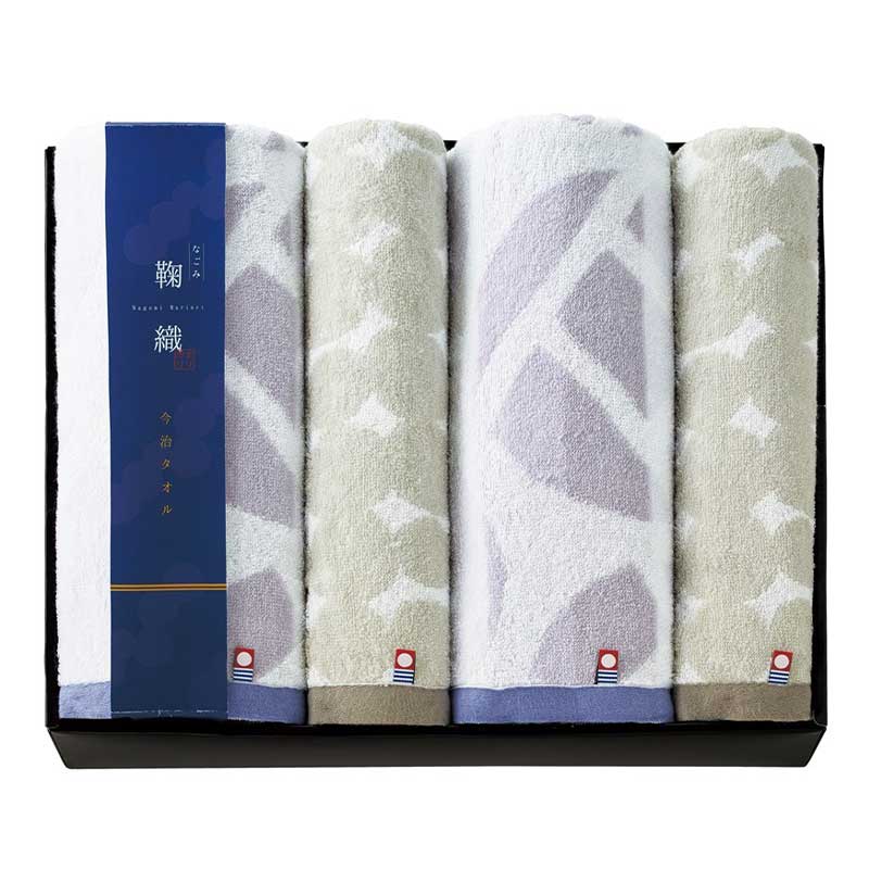 なごみ鞠織 バスタオル2P､フェイスタオル2P