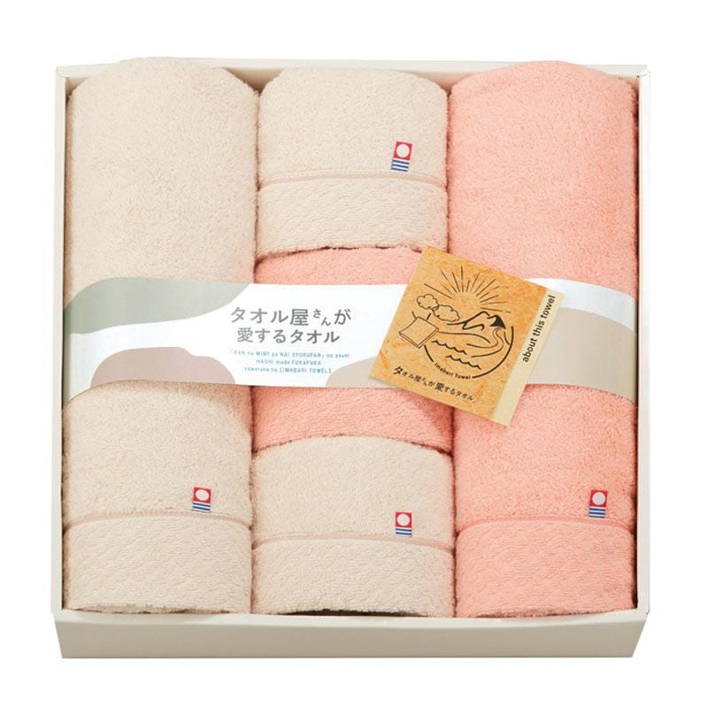 タオル屋さんが愛するタオル 今治産バスタオル2P､フェイスタオル3P