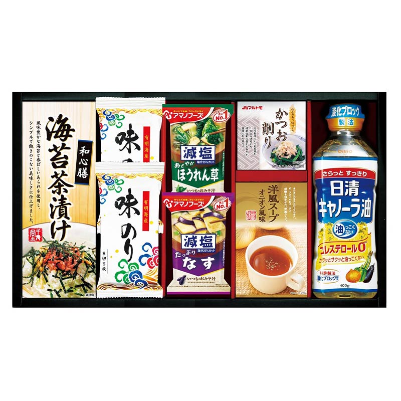 日清キャノーラ油&アマノフーズ バラエティセット