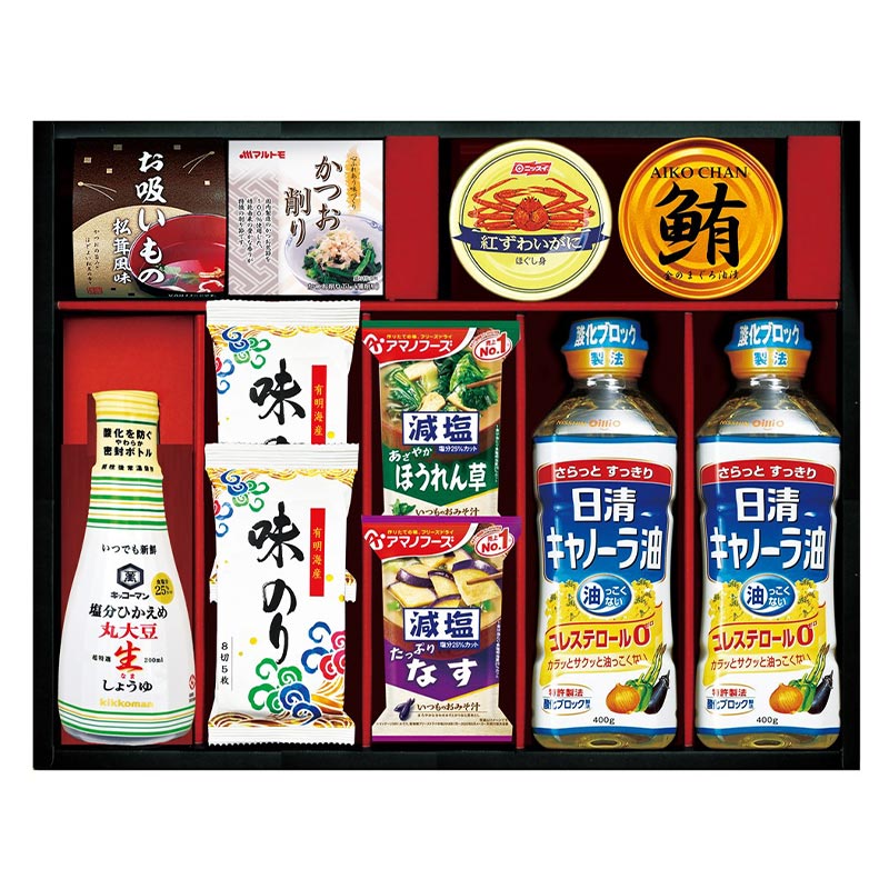 日清キャノーラ油&アマノフーズ バラエティセット