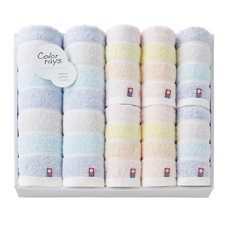 カラーレイズ バスタオル2P､フェイスタオル4P､ウォッシュタオル2P