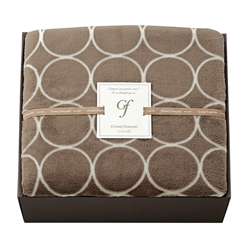 グランフランセ ヌーベル ハイソフトタッチマイヤー毛布