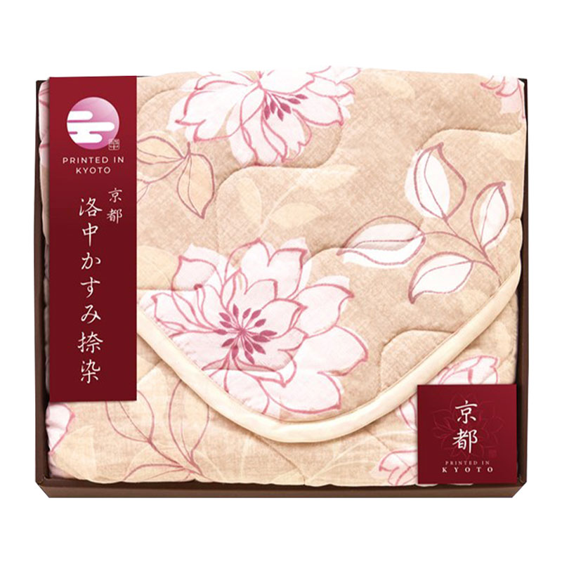 京都 洛中かすみ捺染 敷パッド