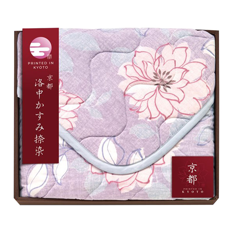 京都 洛中かすみ捺染 敷パッド