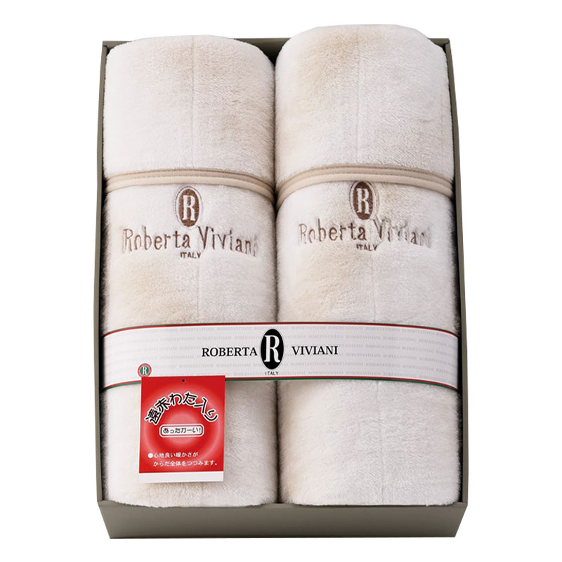 ロベルタ・ビビアーニ 遠赤わた入りあったかオーロラ敷パット2P