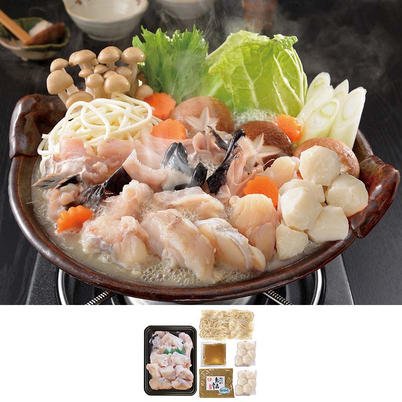 あんこう鍋うどん付きセット