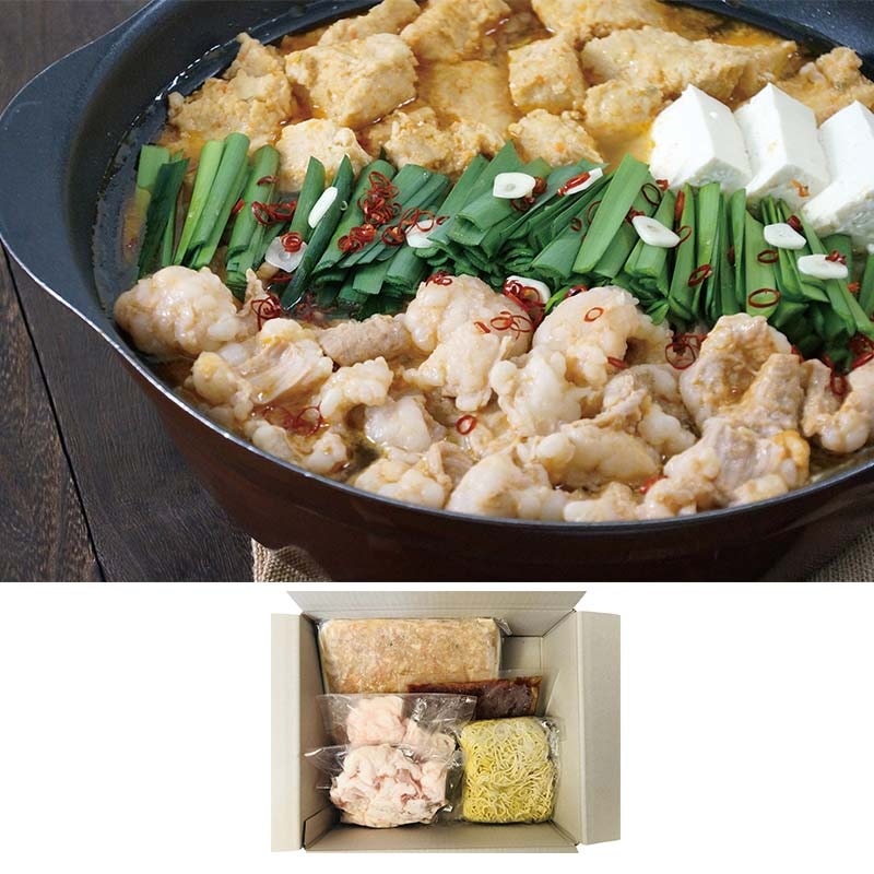 北海道のピリ辛牛モツ鍋