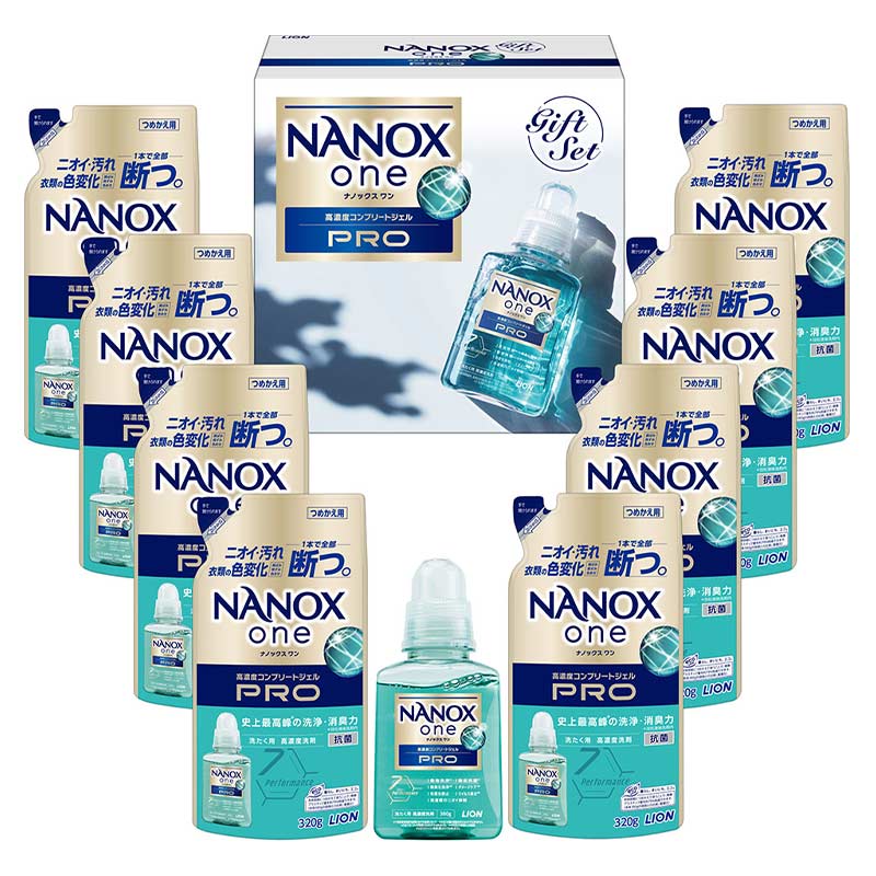 ナノックスonePRO洗剤ギフト