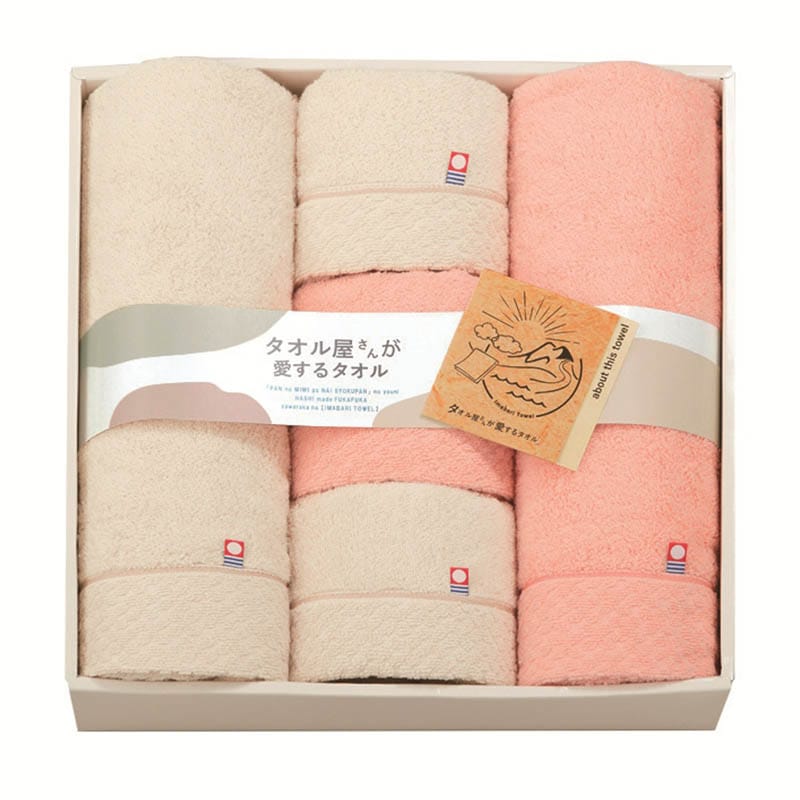 タオル屋さんが愛するタオル 今治産バスタオル2P､フェイスタオル3P