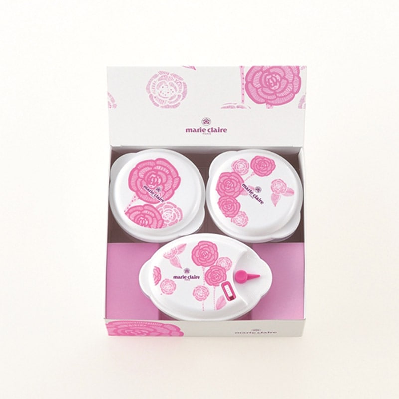 マリ･クレール RB 電子レンジ容器3PC