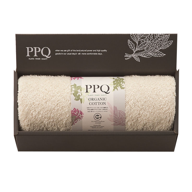 PPQ オーガニックコットン フェイスタオル