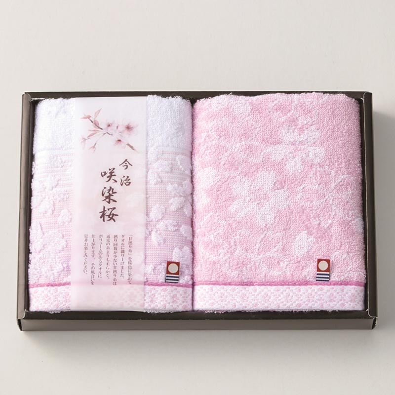 咲染桜 フェイスタオル2P