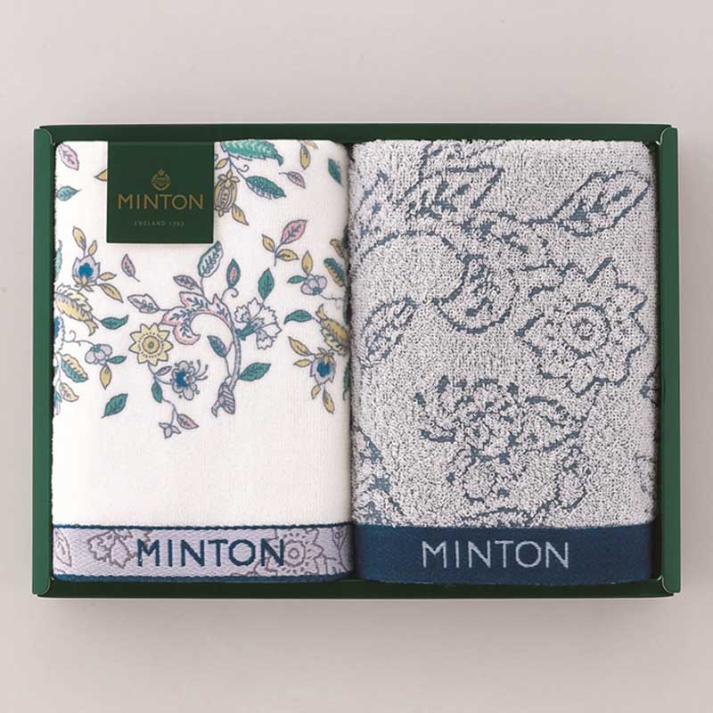 ミントン ノーブルハドン フェイスタオル2P