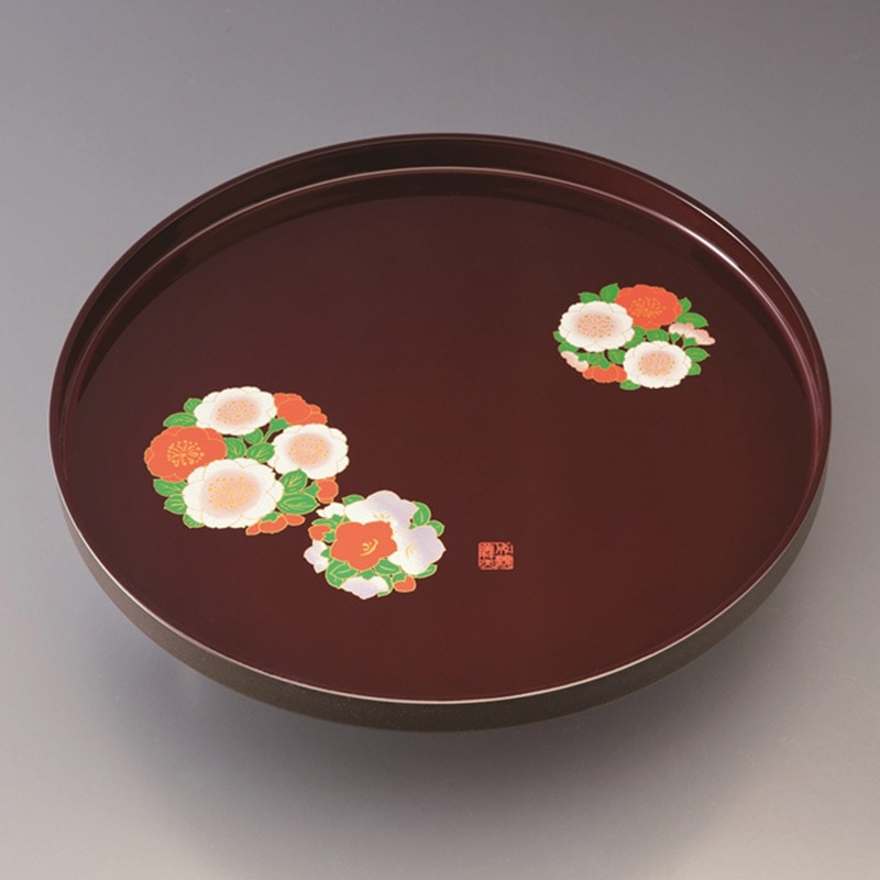 成願義夫 花丸春秋 10.0丸盆