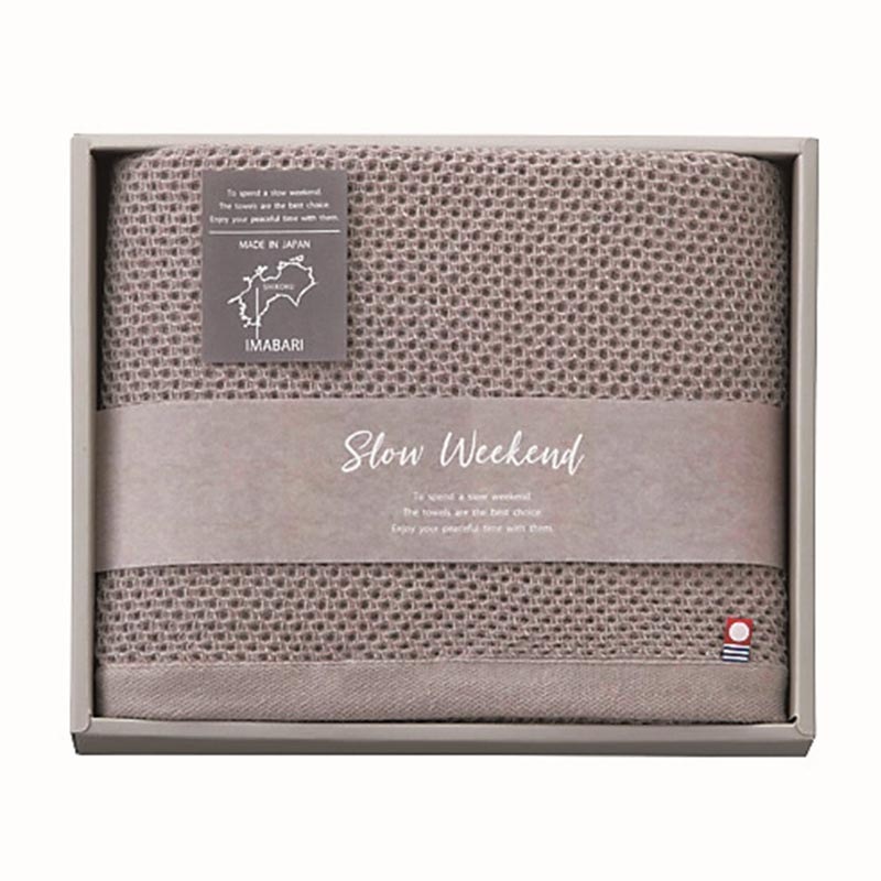 SLOW WEEKEND コンパクトバスタオル