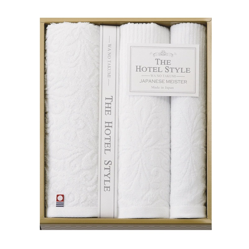 ザ･ホテルスタイル フェイスタオル2P（泉州・今治）、ウォッシュタオル（泉州）