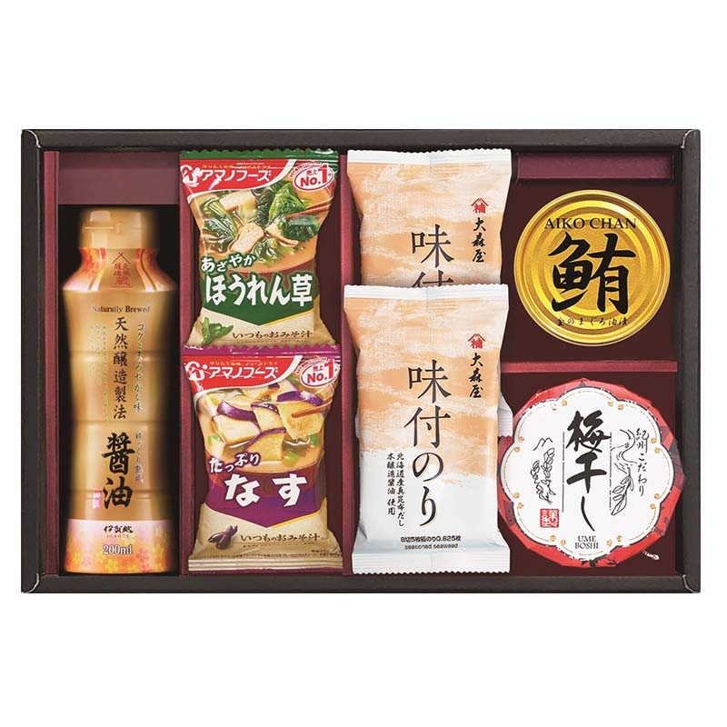 アマノフーズ&大森屋 味付のりギフト