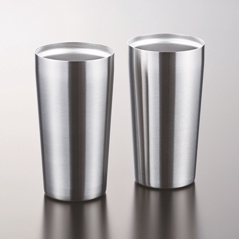 粋 真空Wステンタンブラー(450ml)ペアセット