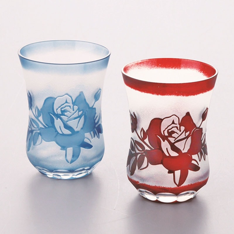 長春花 酒杯ペア