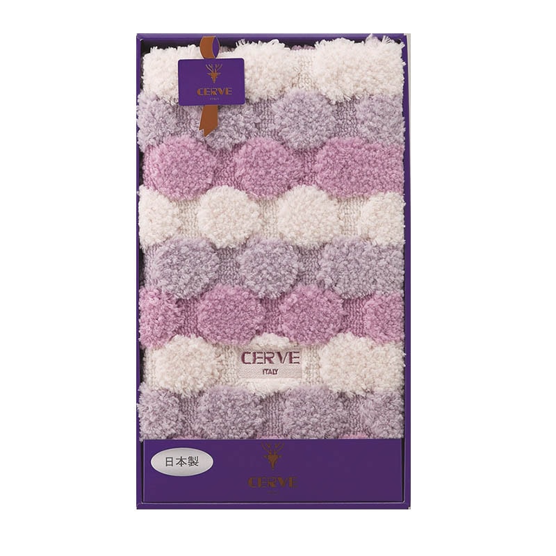 チェルベ ドット大判バスマット