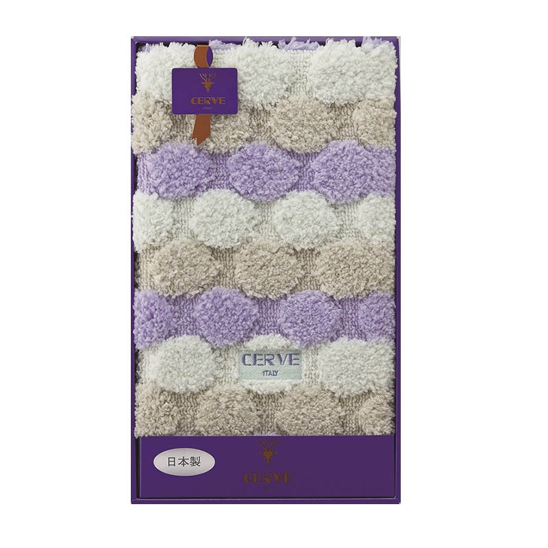 チェルベ ドット大判バスマット