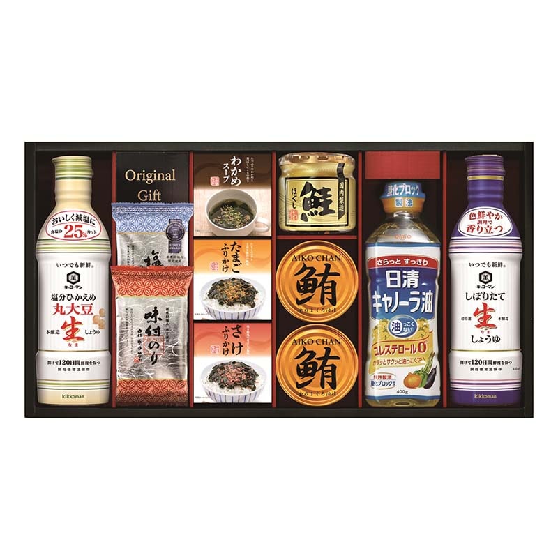 キッコーマン塩分ひかえめ生しょうゆ&バラエティギフト