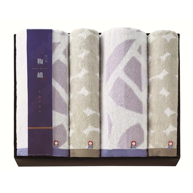 なごみ鞠織 バスタオル2P､フェイスタオル2P