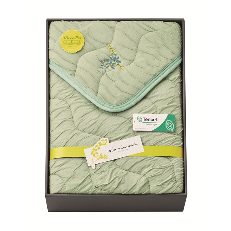 ミアミモザ もこふあニット敷パット