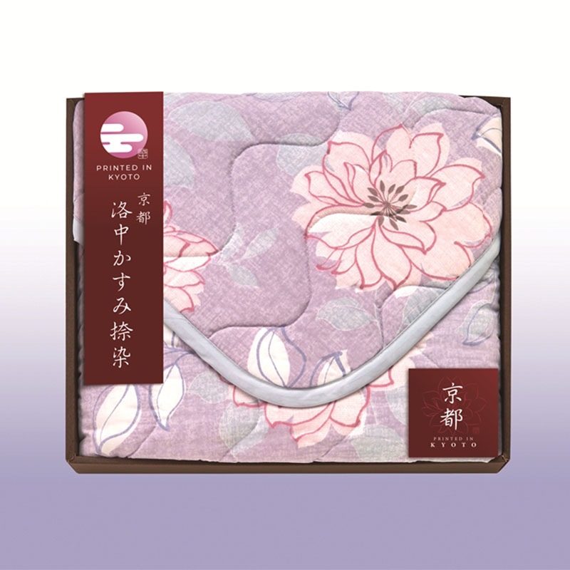京都 洛中かすみ捺染 敷パッド