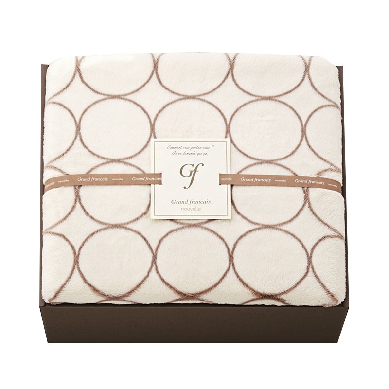 グランフランセ ヌーベル ハイソフトタッチマイヤー毛布