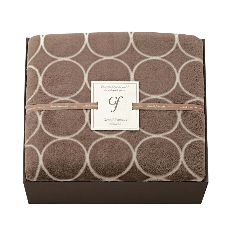 グランフランセ ヌーベル ハイソフトタッチマイヤー毛布