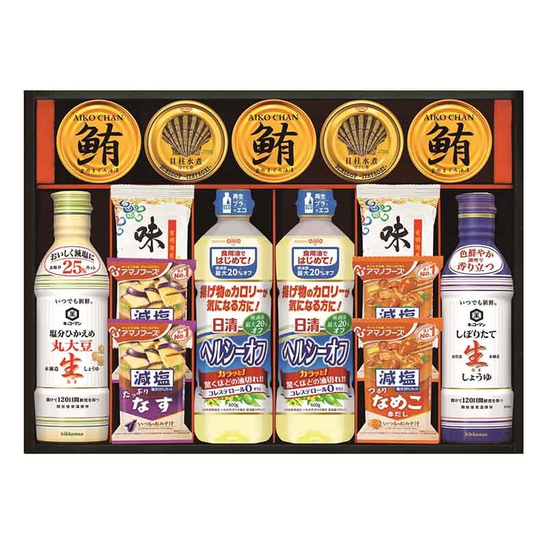 キッコーマン&アマノフーズ&日清オイリオ バラエティセット