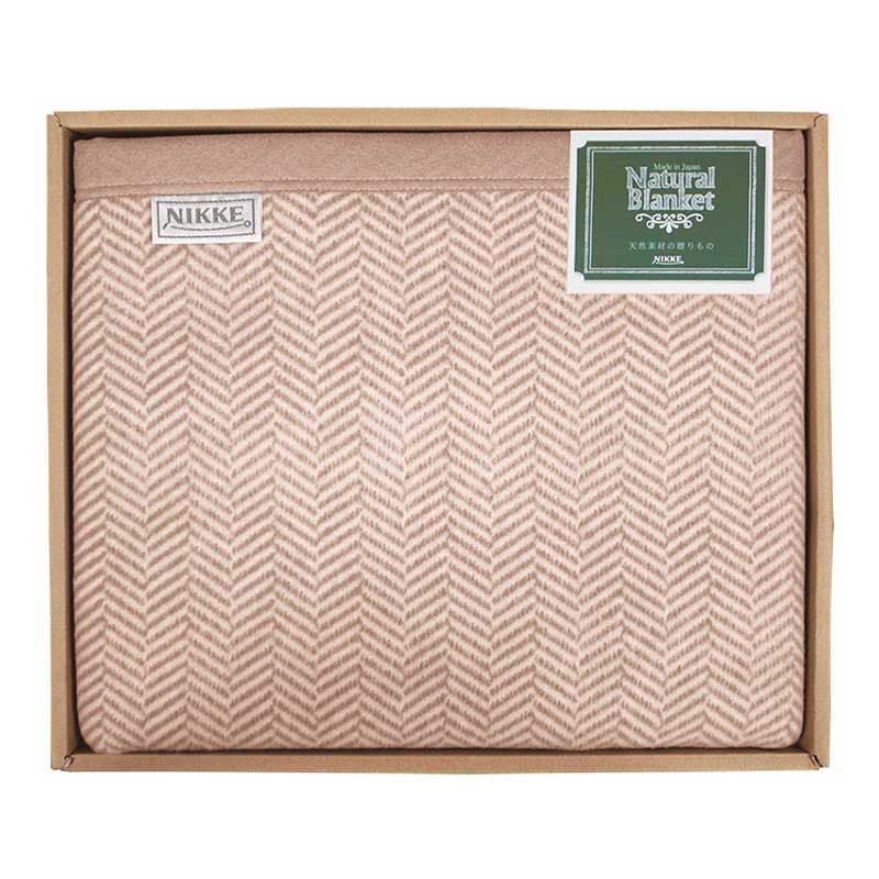 ウォッシャブル綿混ウール毛布(毛羽部分)