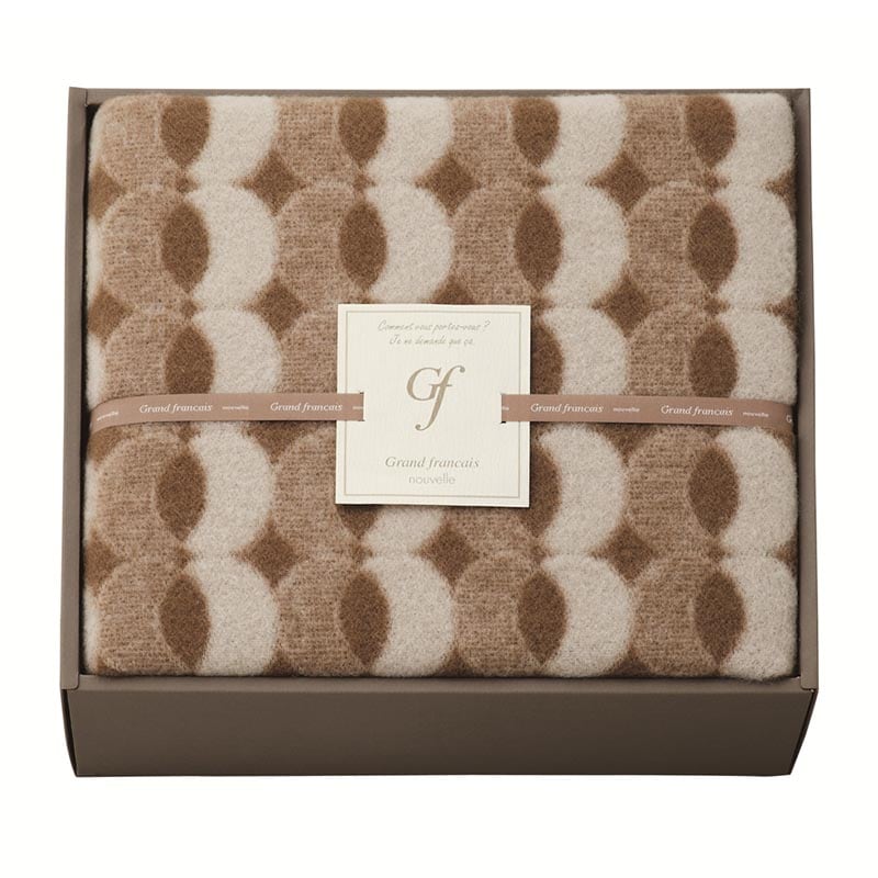 グランフランセ ヌーベル ウール毛布