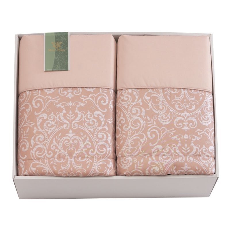 モンブラン 洗える羽毛肌掛ふとん2P