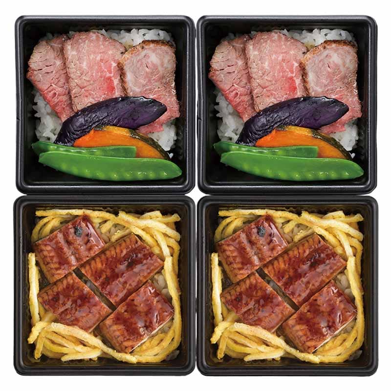 米沢牛ステーキ・鰻ご飯セット